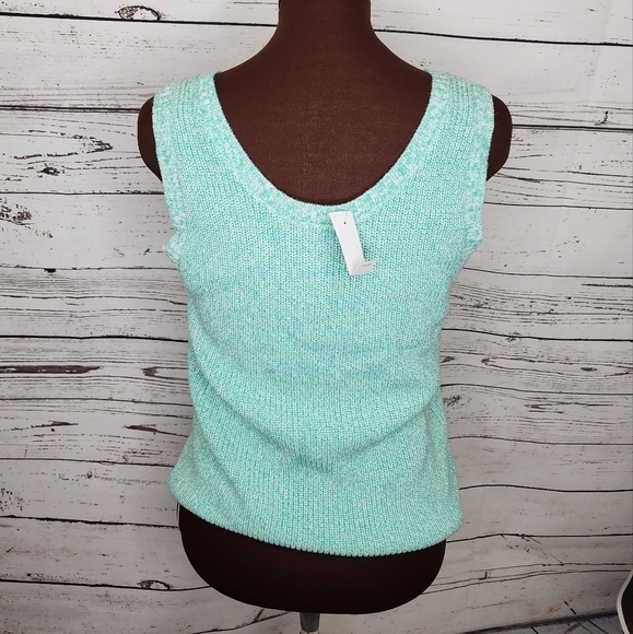 Loft Green Sweater Vest Tank - Picture 4 of 6